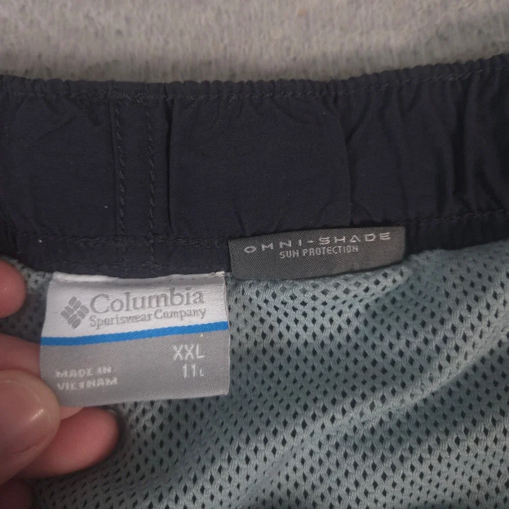 Columbia Shorts Mens XXL  Palmerston Peak Water Mesh Lined Belted Cargo Pocket